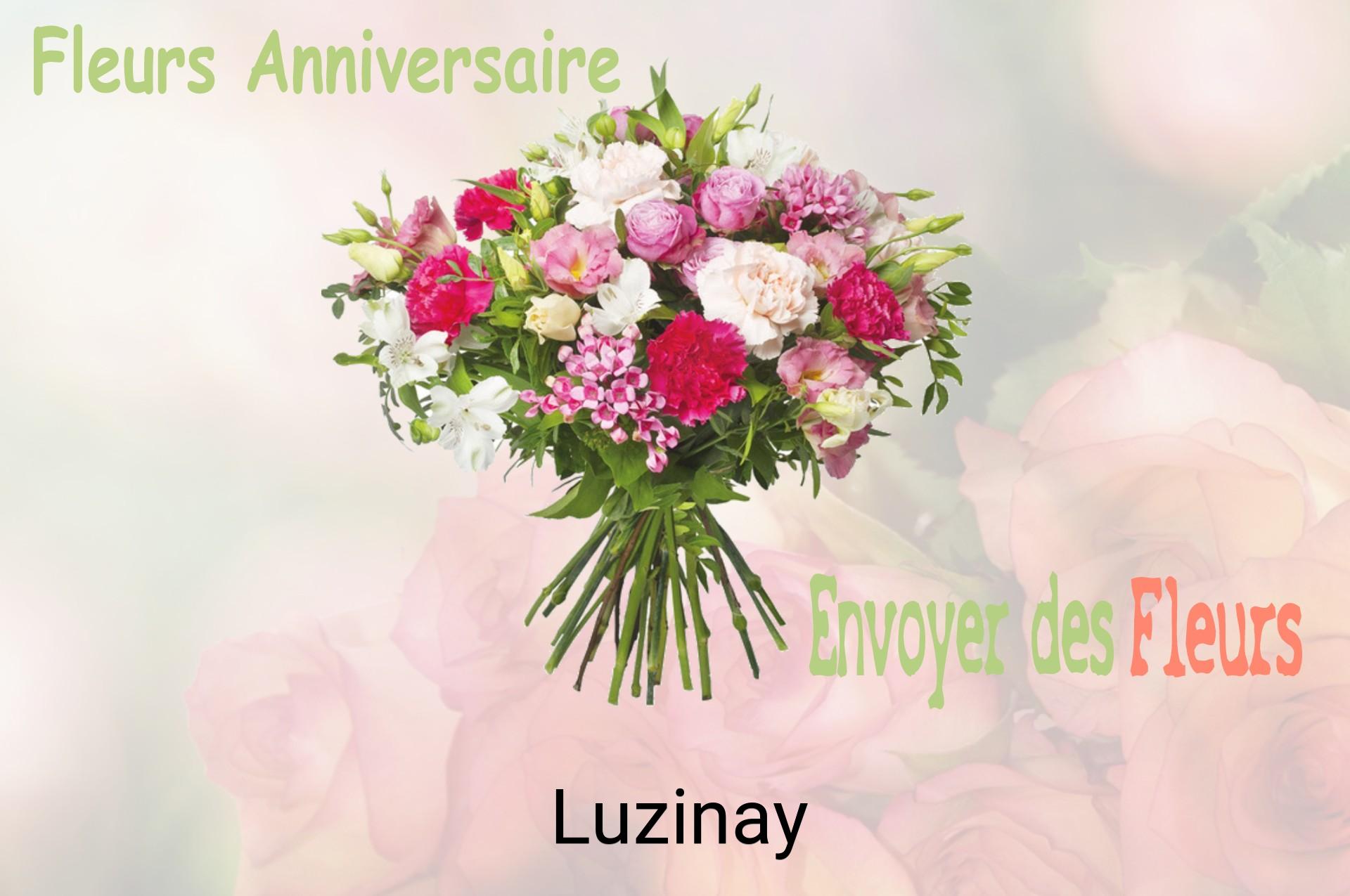 Bouquet de fleurs d’anniversaire livré à Luzinay